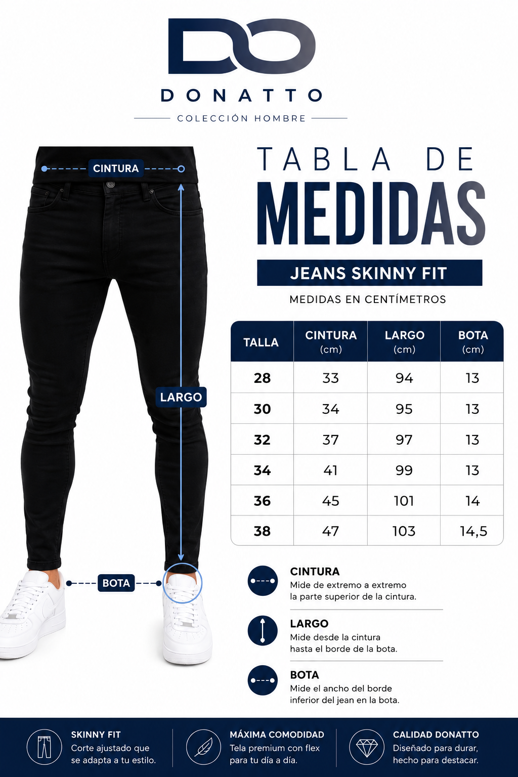 JEAN SKINNY FIT - BLUE URBAN