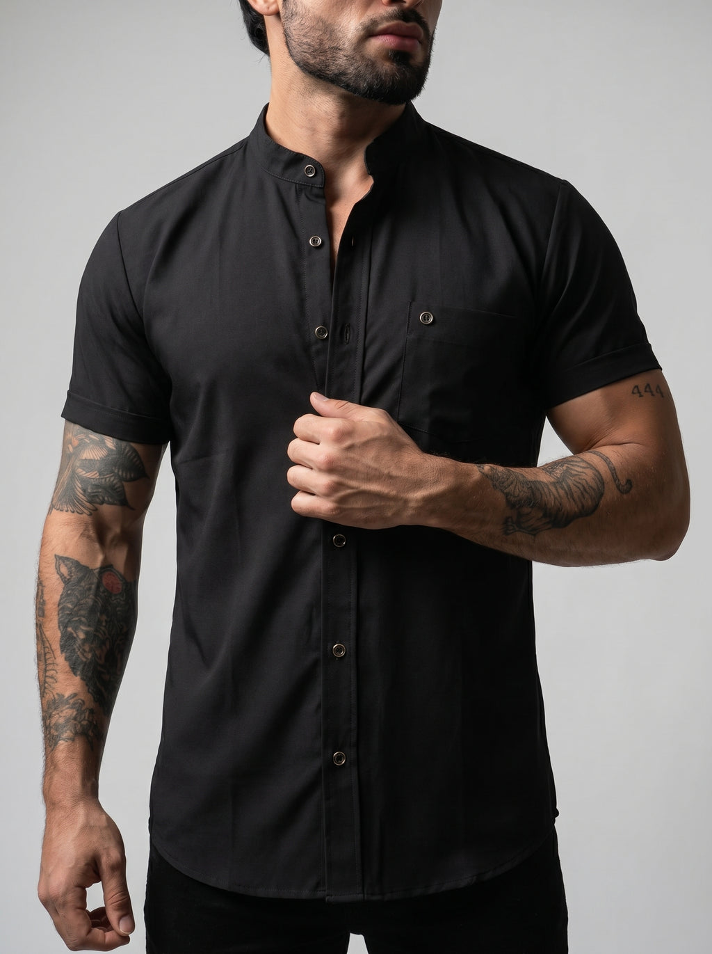 JEAN URBAN ICE - CAMISA BLACK ESSENTIAL