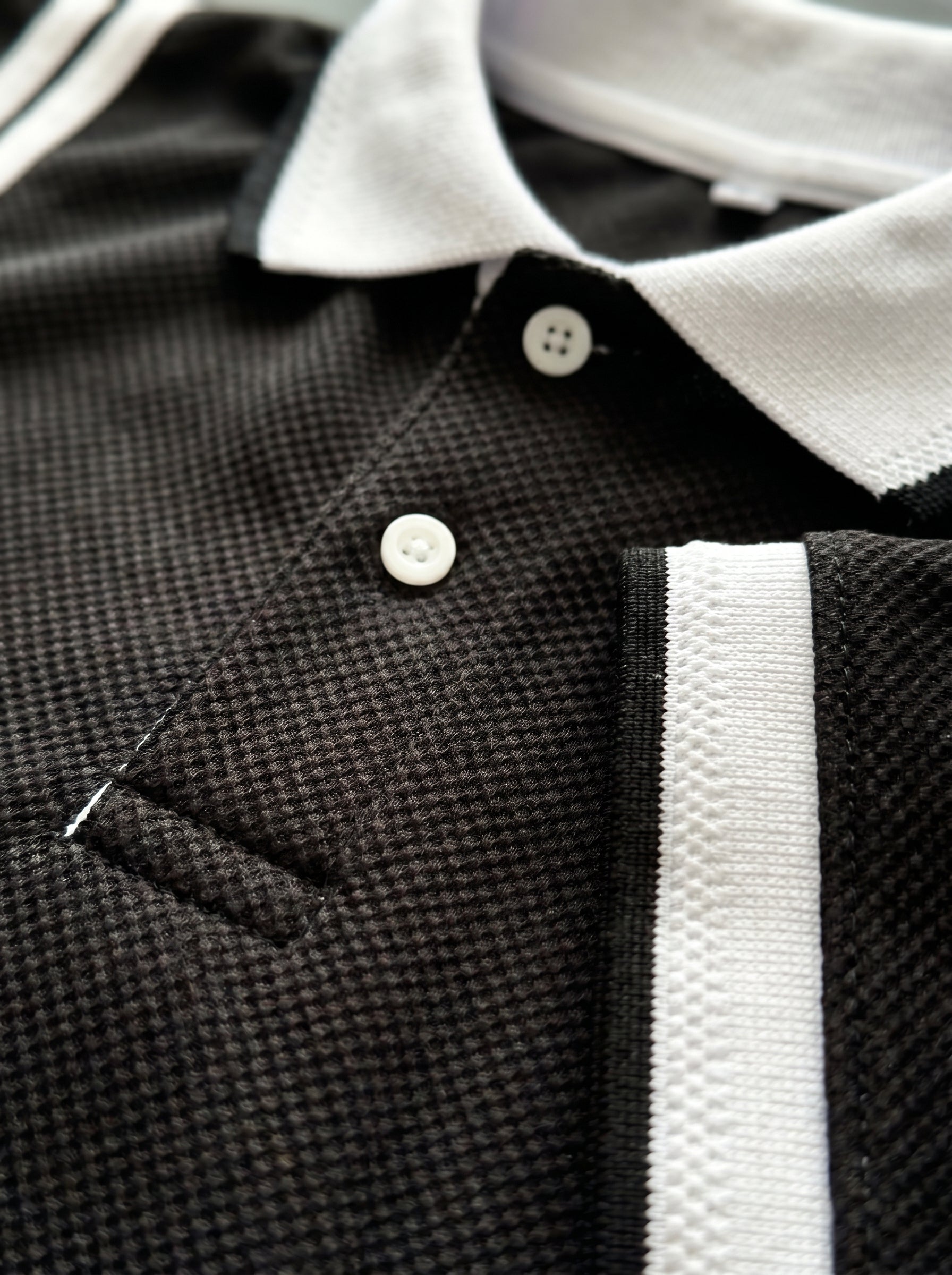 POLO DONATTO – MONACO STRIPE BLACK
