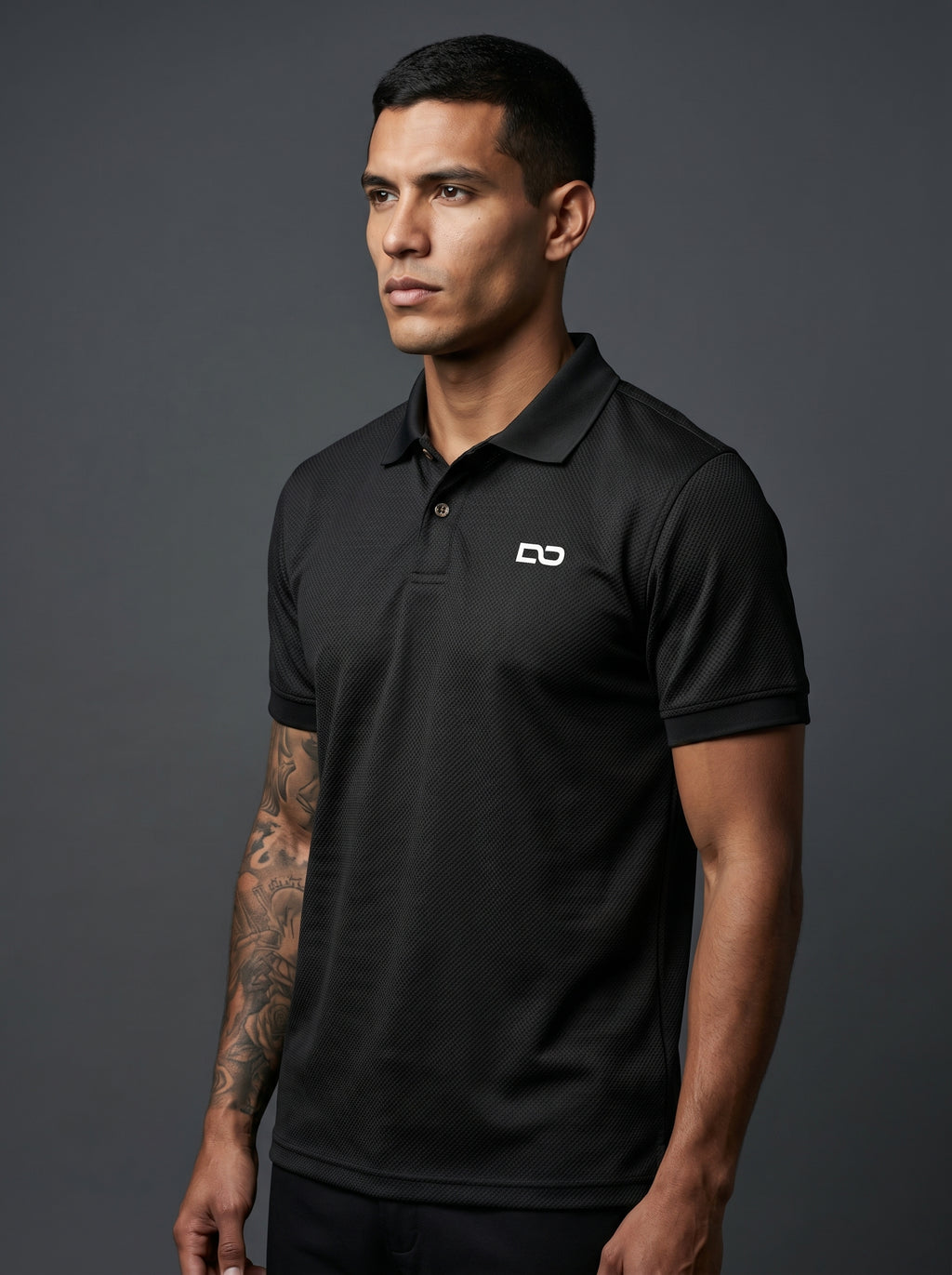 POLO DONATTO – MONACO TOTAL BLACK