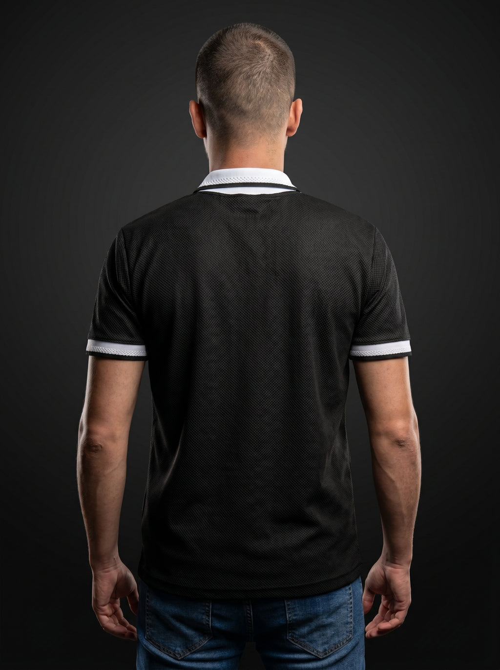 POLO DONATTO – MONACO STRIPE BLACK