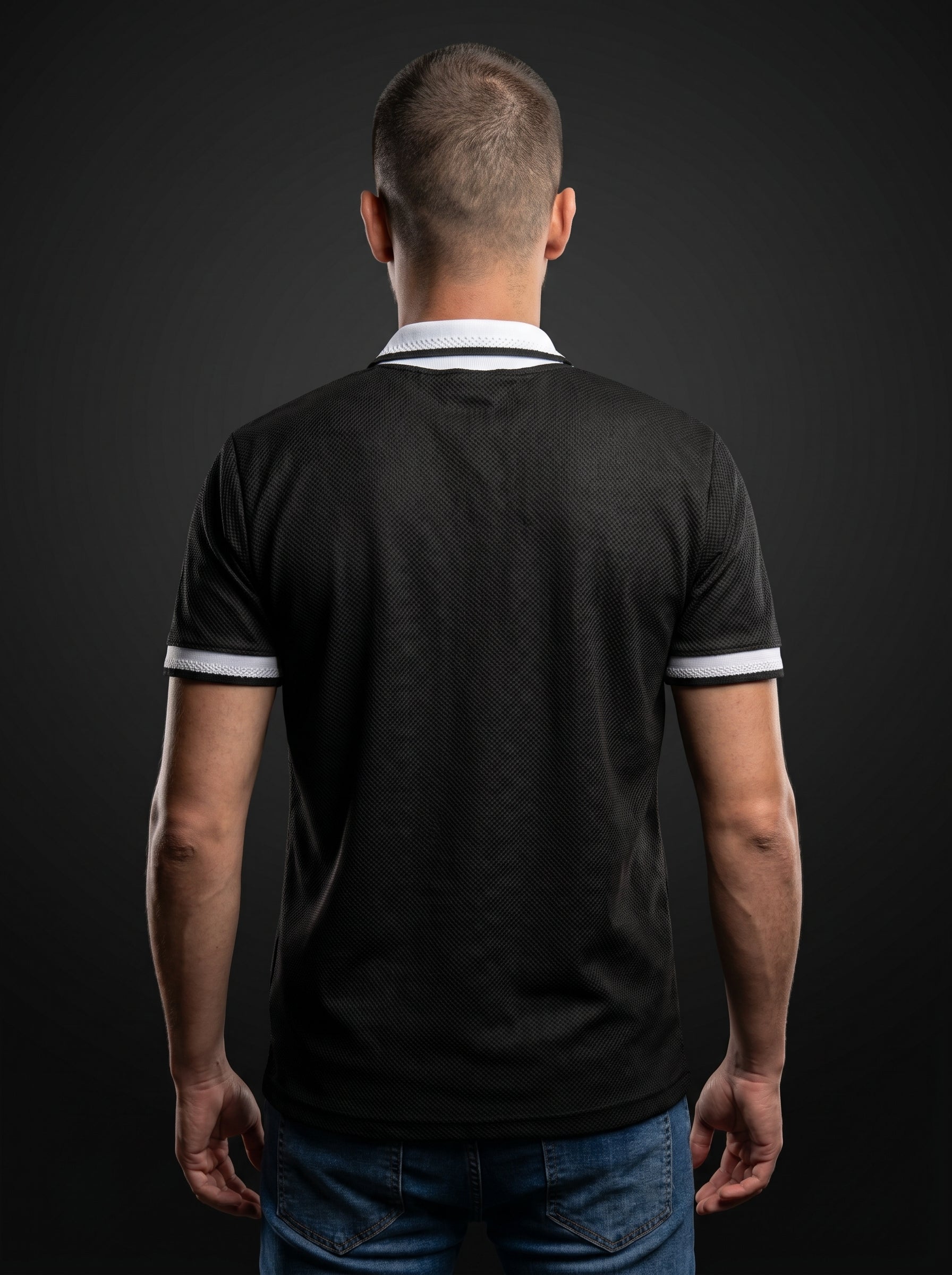 POLO DONATTO – MONACO STRIPE BLACK