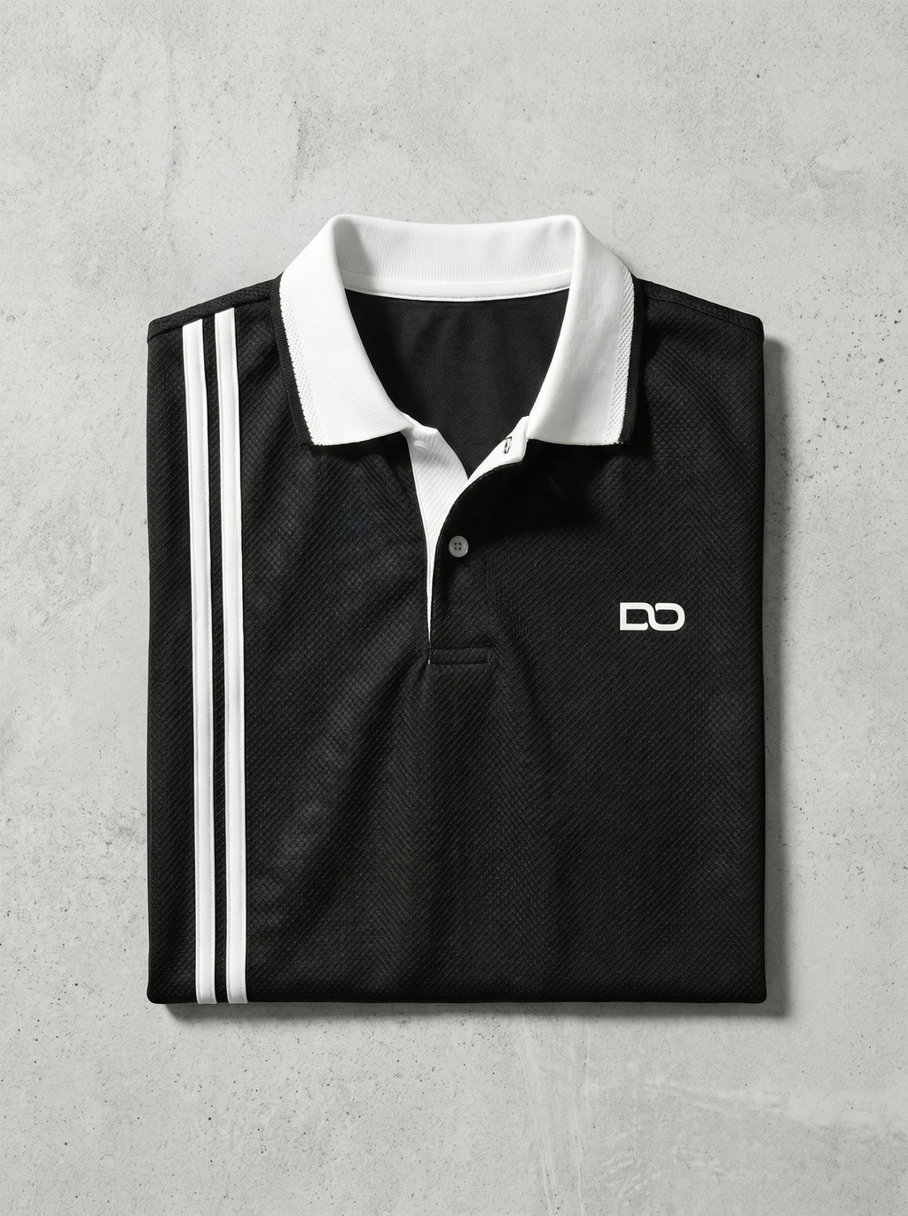 POLO DONATTO – MONACO STRIPE BLACK