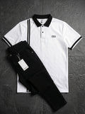 POLO DO MONACO BLACK LINE + JEAN SKINNY NEGRO LISO
