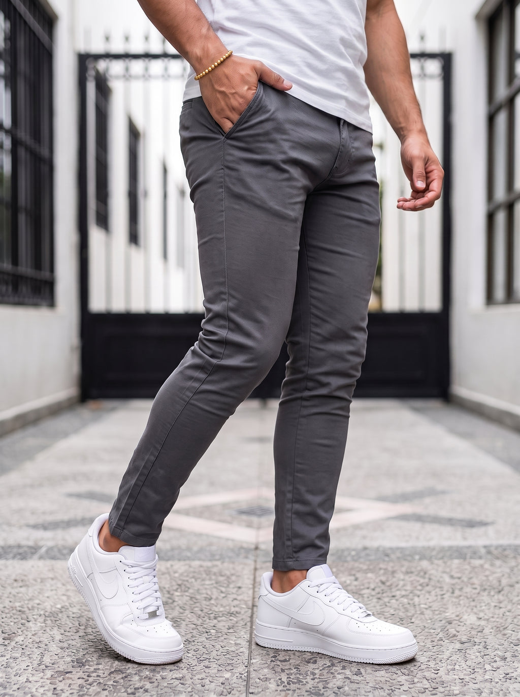 DRILL SLIM GRIS PLOMO