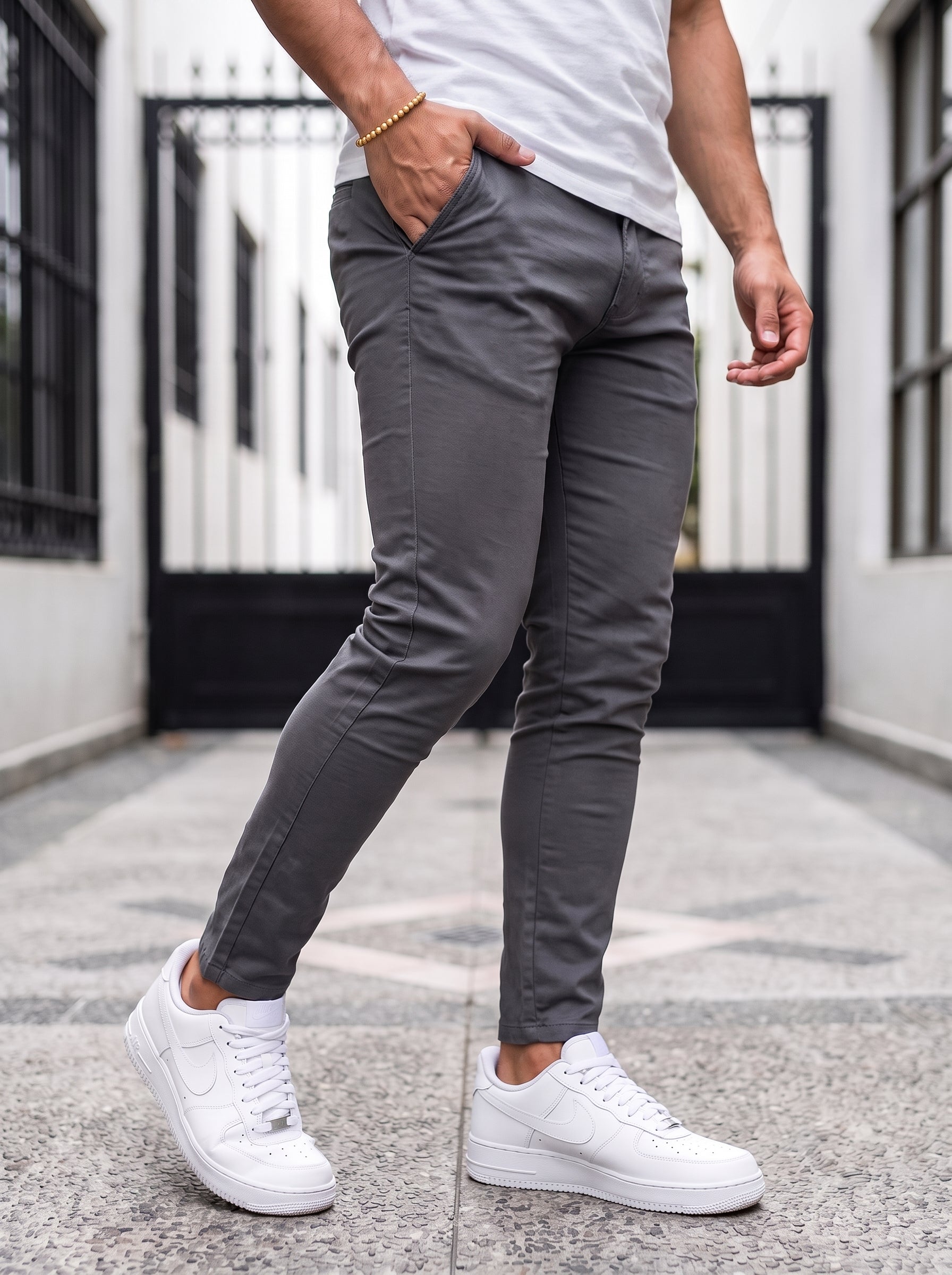DRILL SLIM GRIS PLOMO