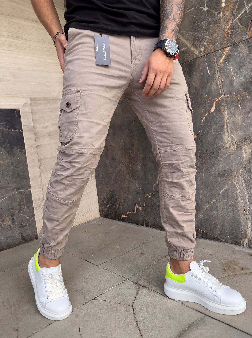 Jogger Cargo Taupe