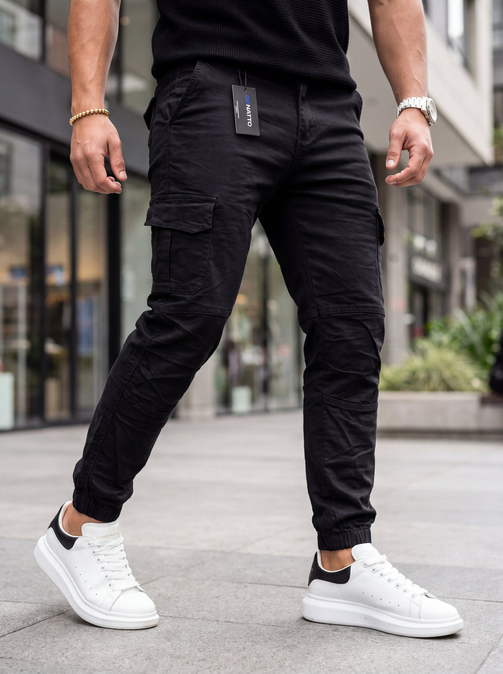 Jogger Cargo Negro
