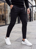 Pantalón Drill Slim Fit Negro