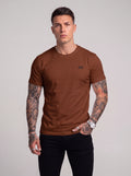 Camiseta Básica Essential Mocha