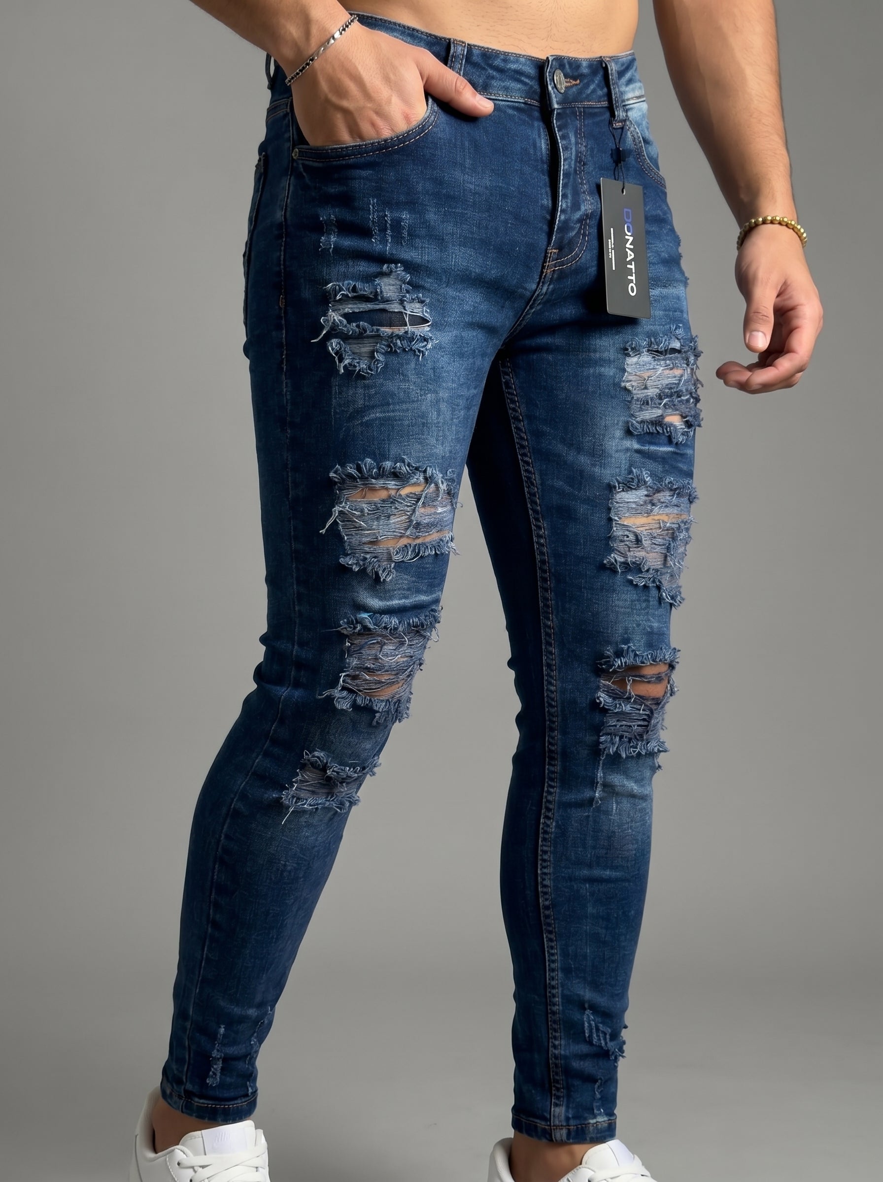 JEAN DARK REBEL - CAMISA WHITE ESSENTIAL