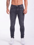 Jean Skinny Noir Grafito