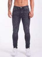 Jean Skinny Noir Grafito