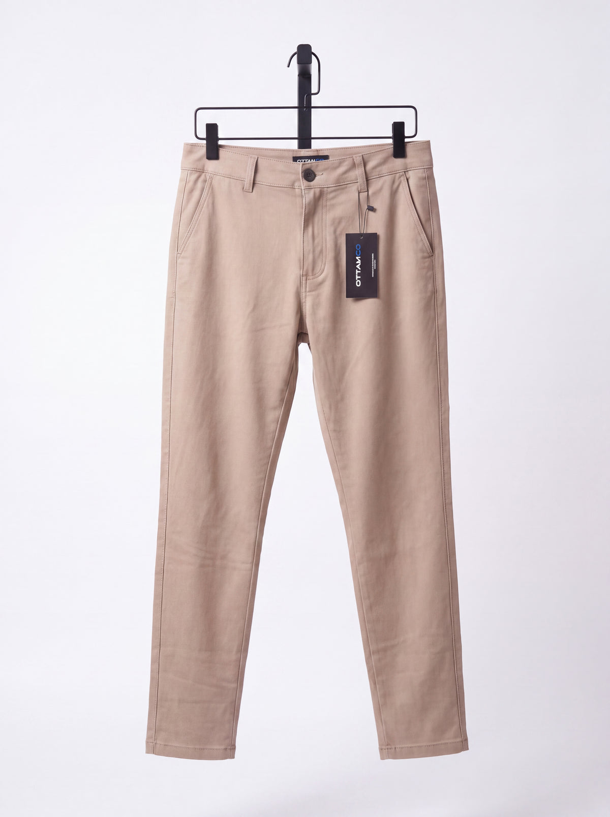 Pantalón Punto Roma Slim Beige Arena