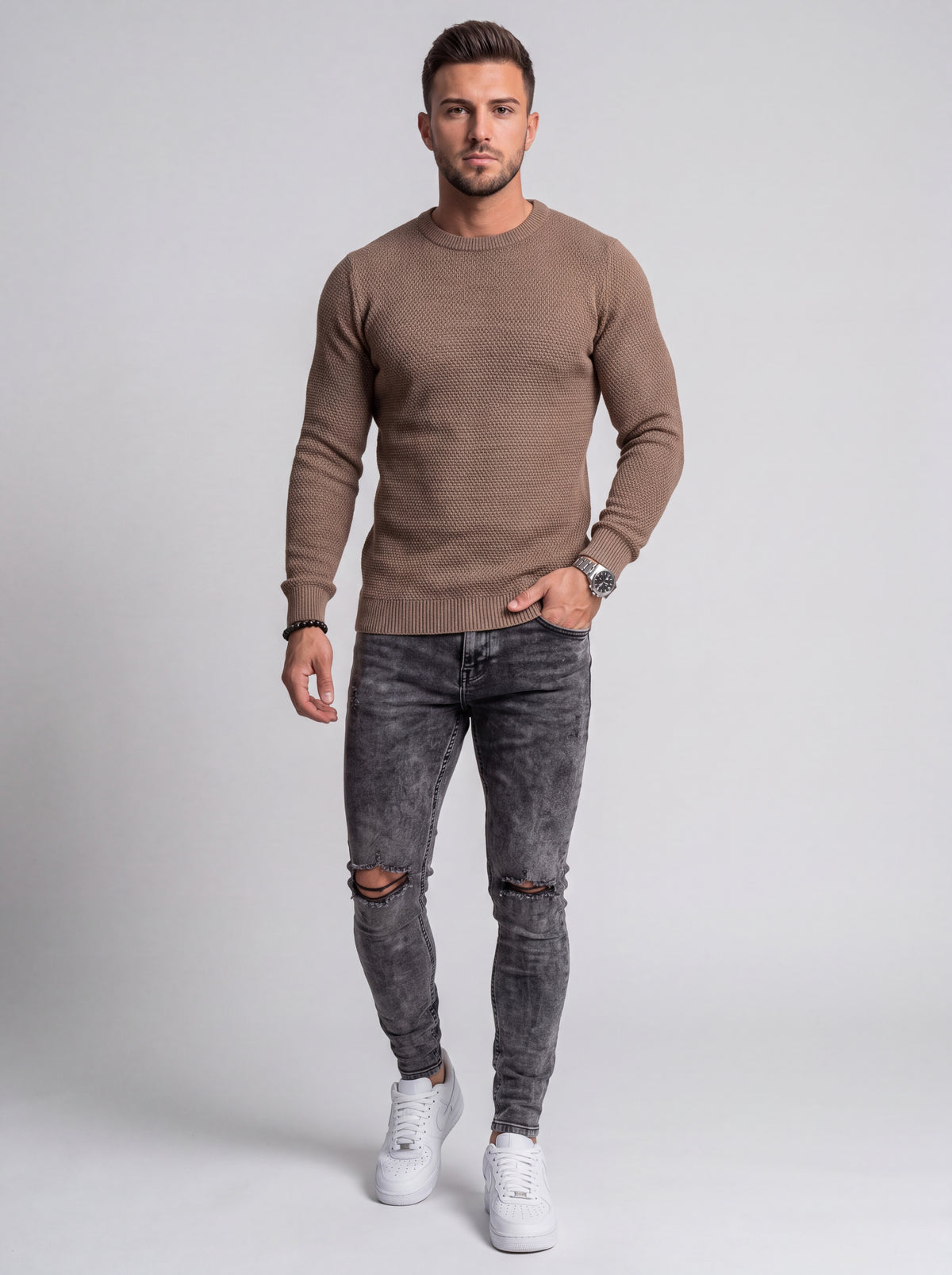 Set Roma — Taupe & Charcoal