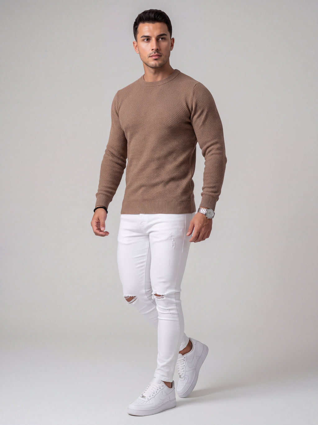 Set Firenze — Taupe & White