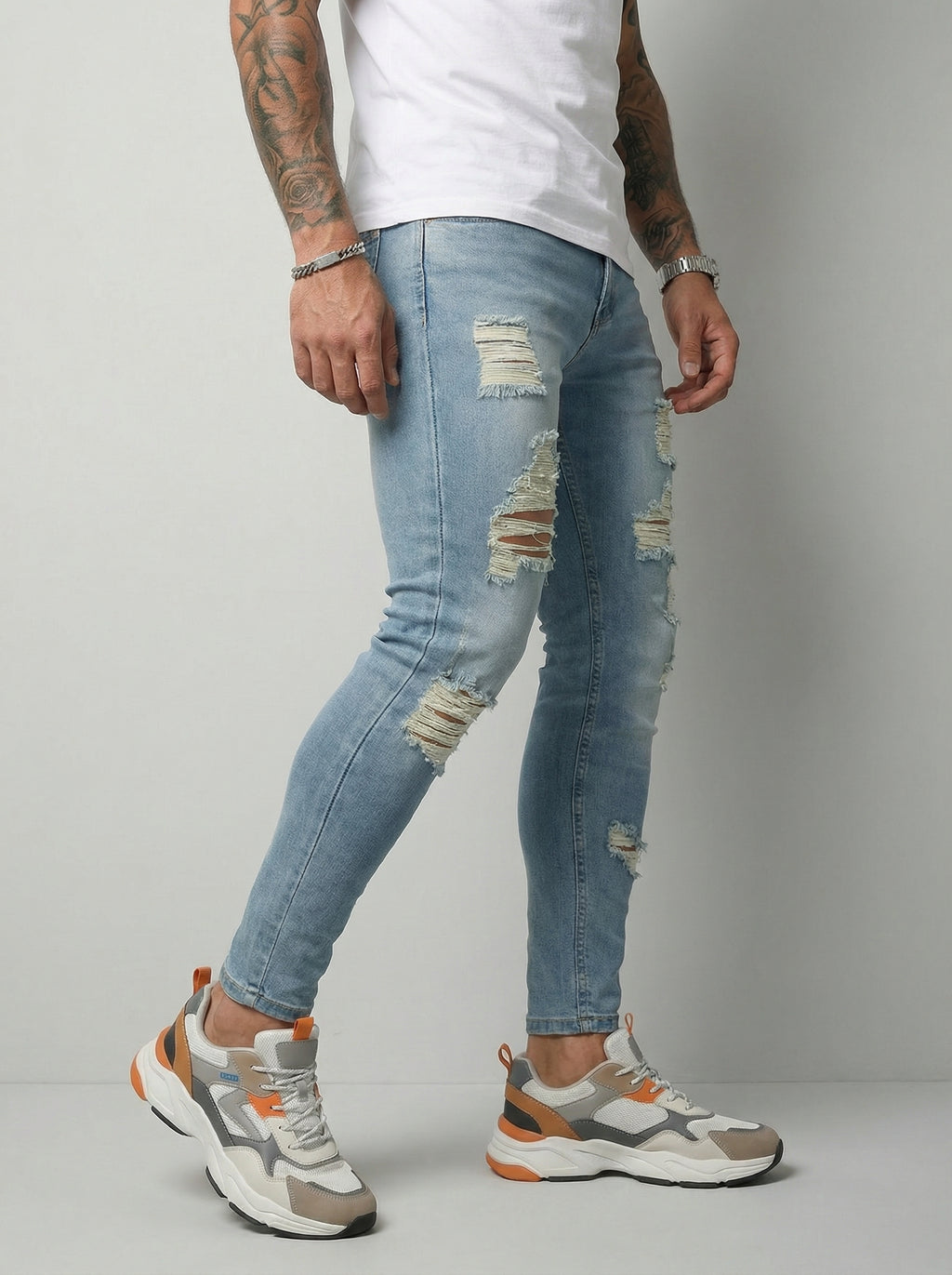 JEAN SKINNY - AZUL CLARO FROST