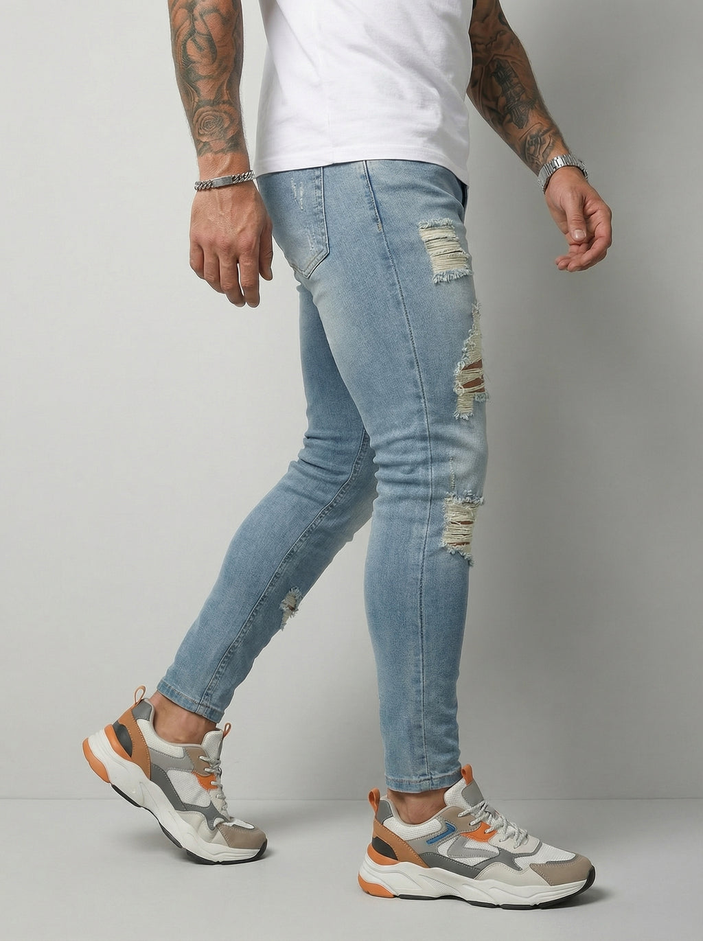 JEAN SKINNY - AZUL CLARO FROST