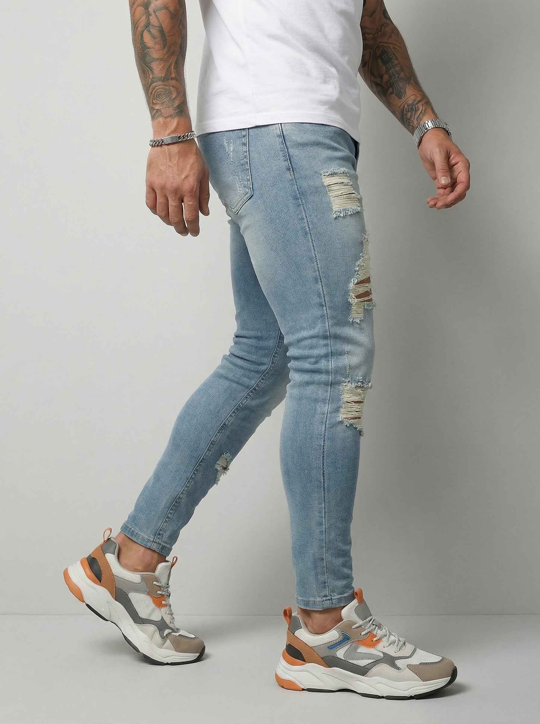 JEAN SKINNY - AZUL CLARO FROST