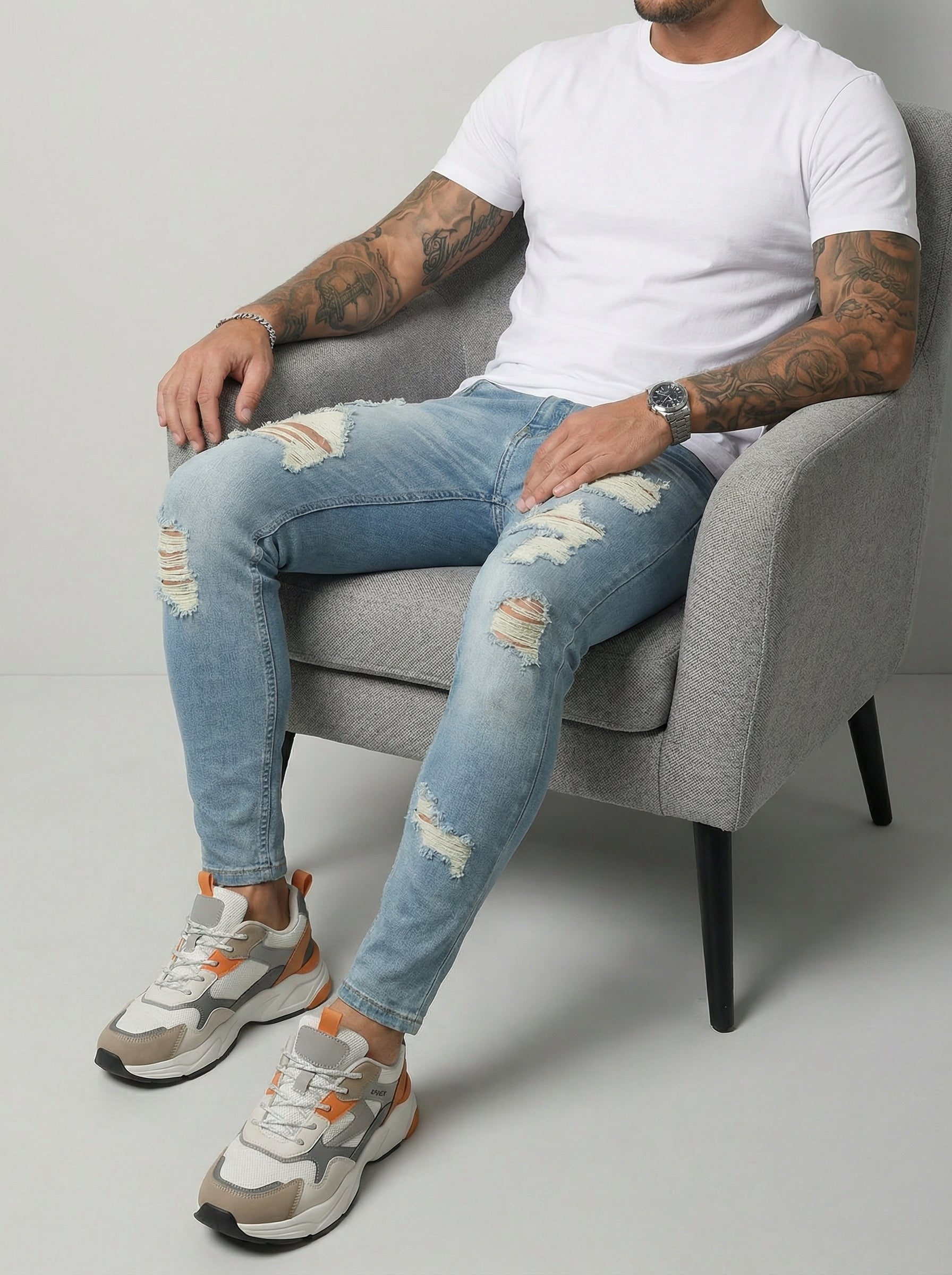 JEAN SKINNY - AZUL CLARO FROST