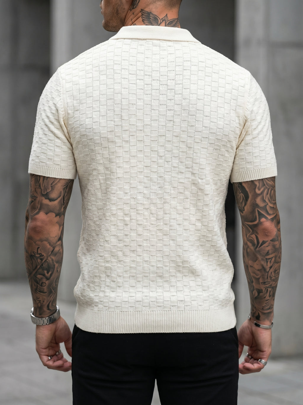 CAMISA POLO TOKIO - MARFIL