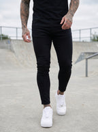POLO MONACO SIGNATURE - JEANS SKINNY NEGRO