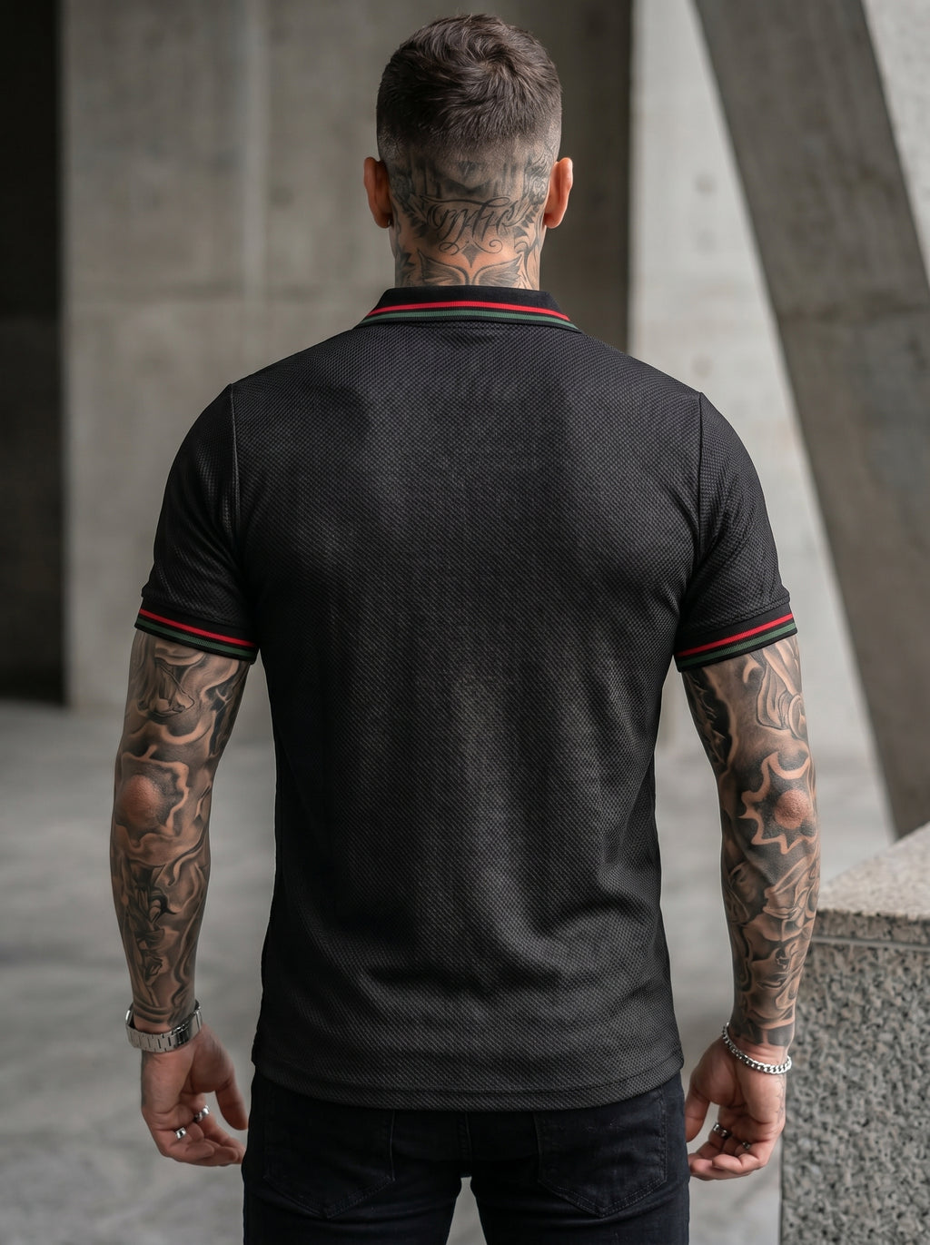 POLO MONACO SIGNATURE - JEANS SKINNY NEGRO