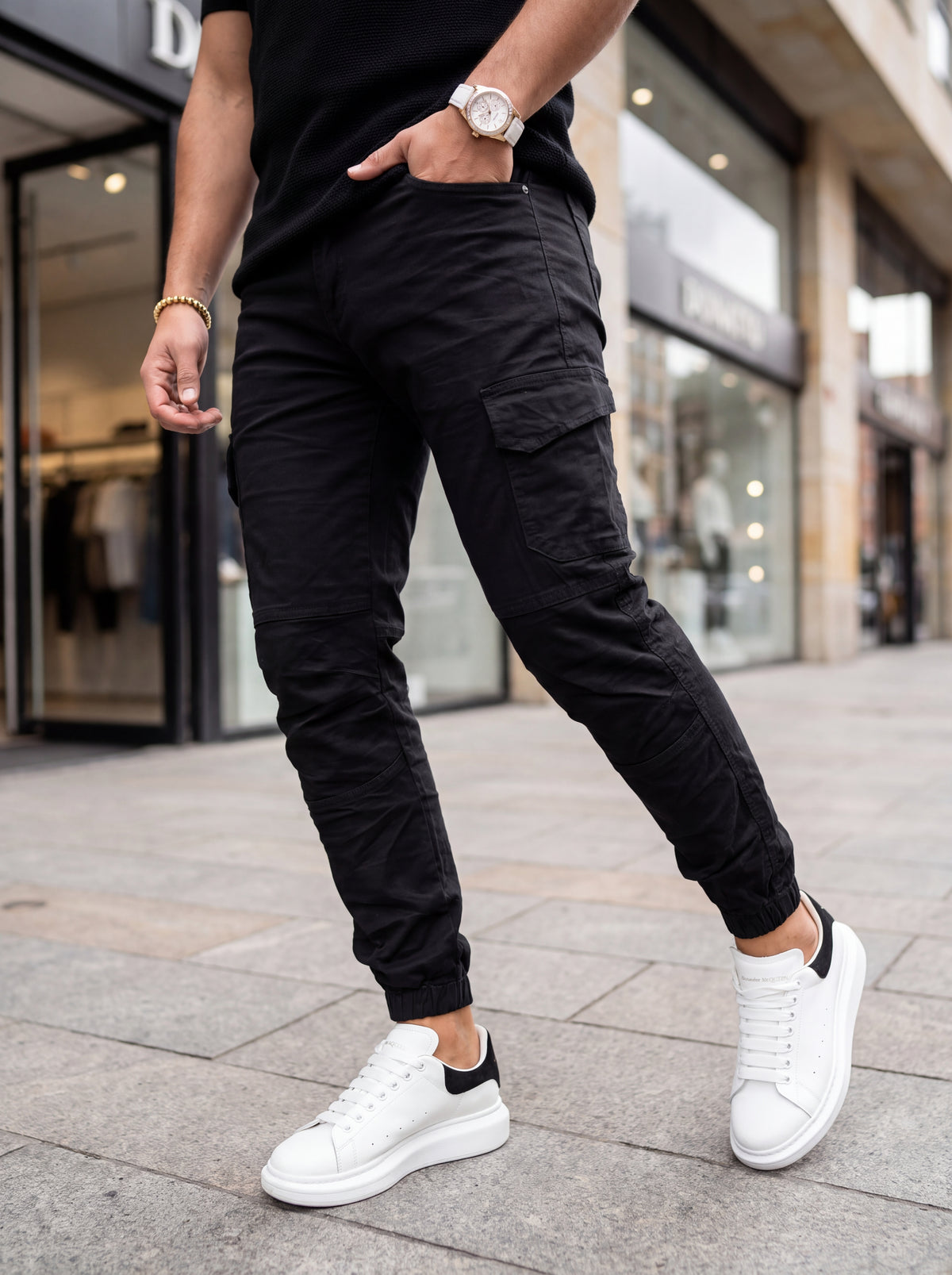 Jogger Cargo Negro