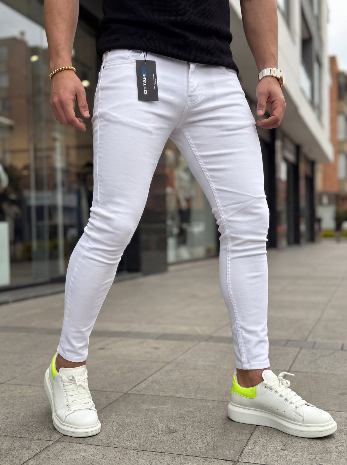 JEAN SKINNY - BLANCO LISO
