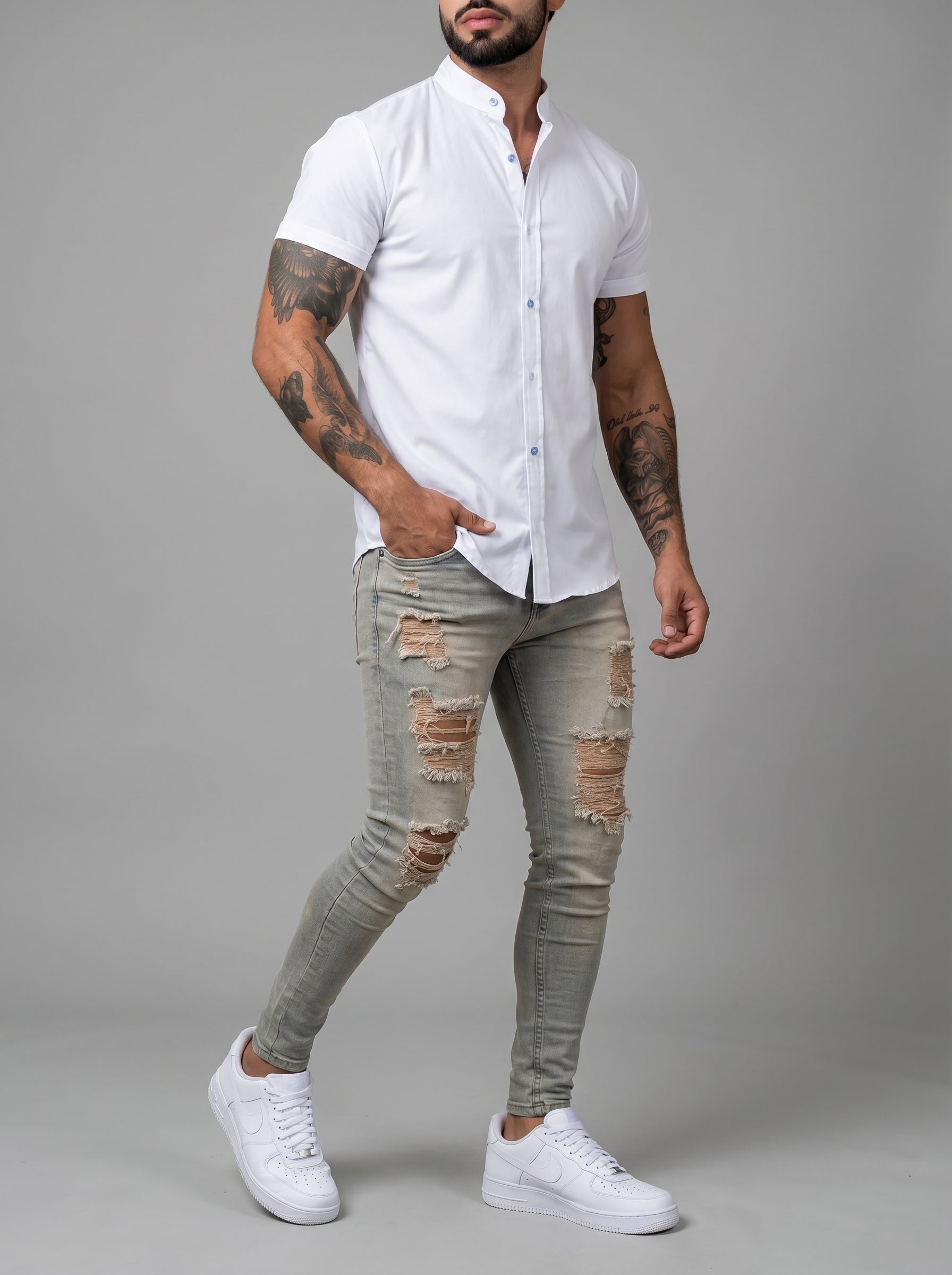 JEAN URBAN ICE - WHITE ESSENTIAL