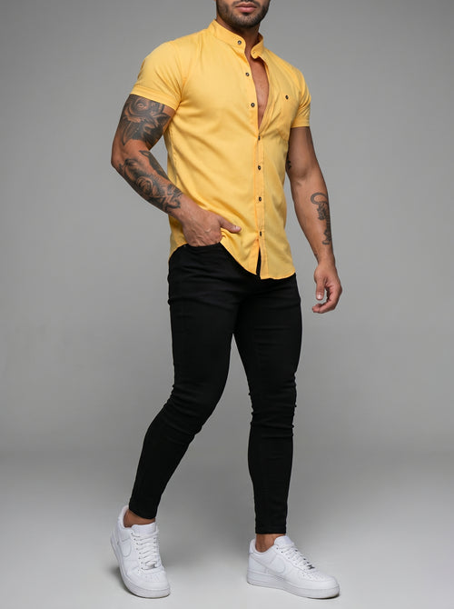 JEAN BLACK TOTAL BLACK - CAMISA GOLDEN ESSENTIAL