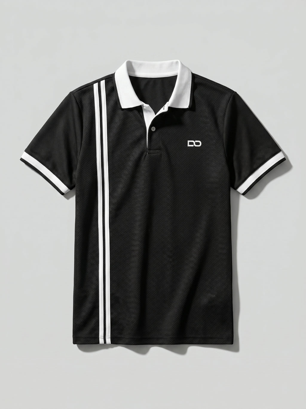 POLO DONATTO – MONACO STRIPE BLACK