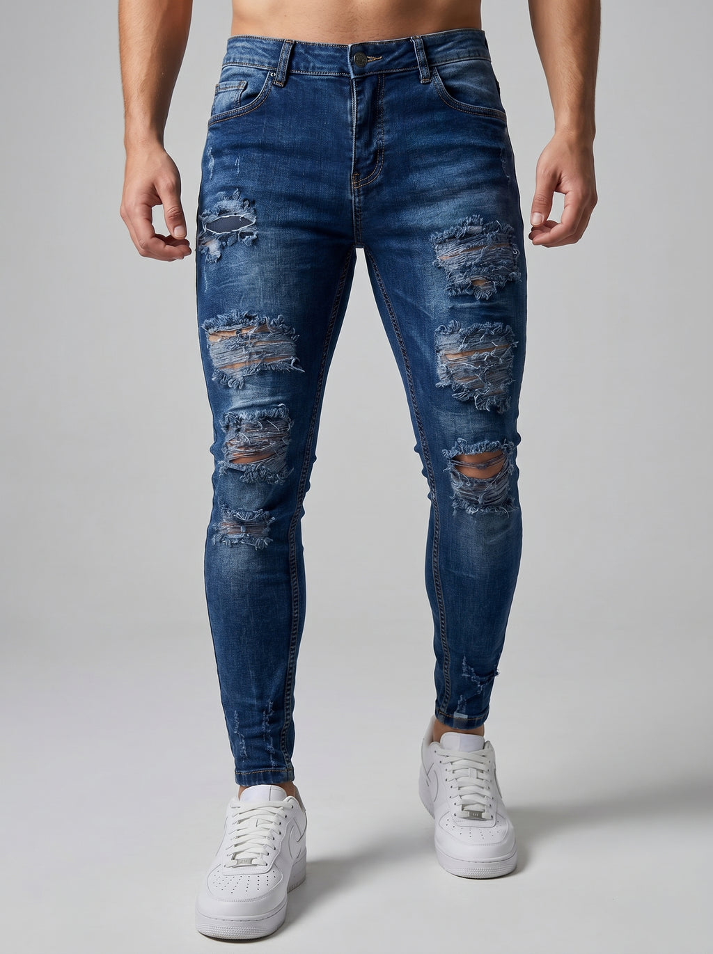 JEAN DARK REBEL - CAMISA WHITE ESSENTIAL