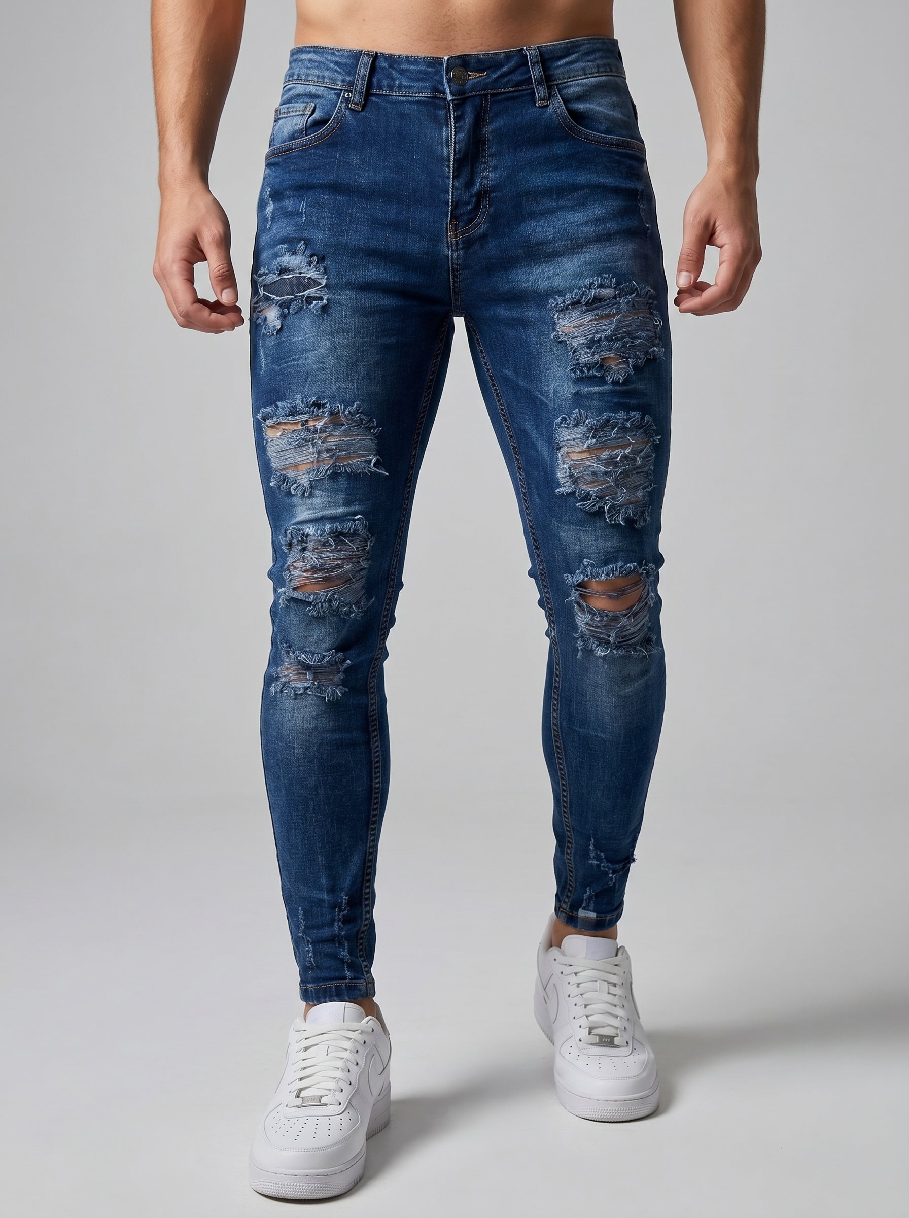 JEAN DARK REBEL - CAMISA WHITE ESSENTIAL