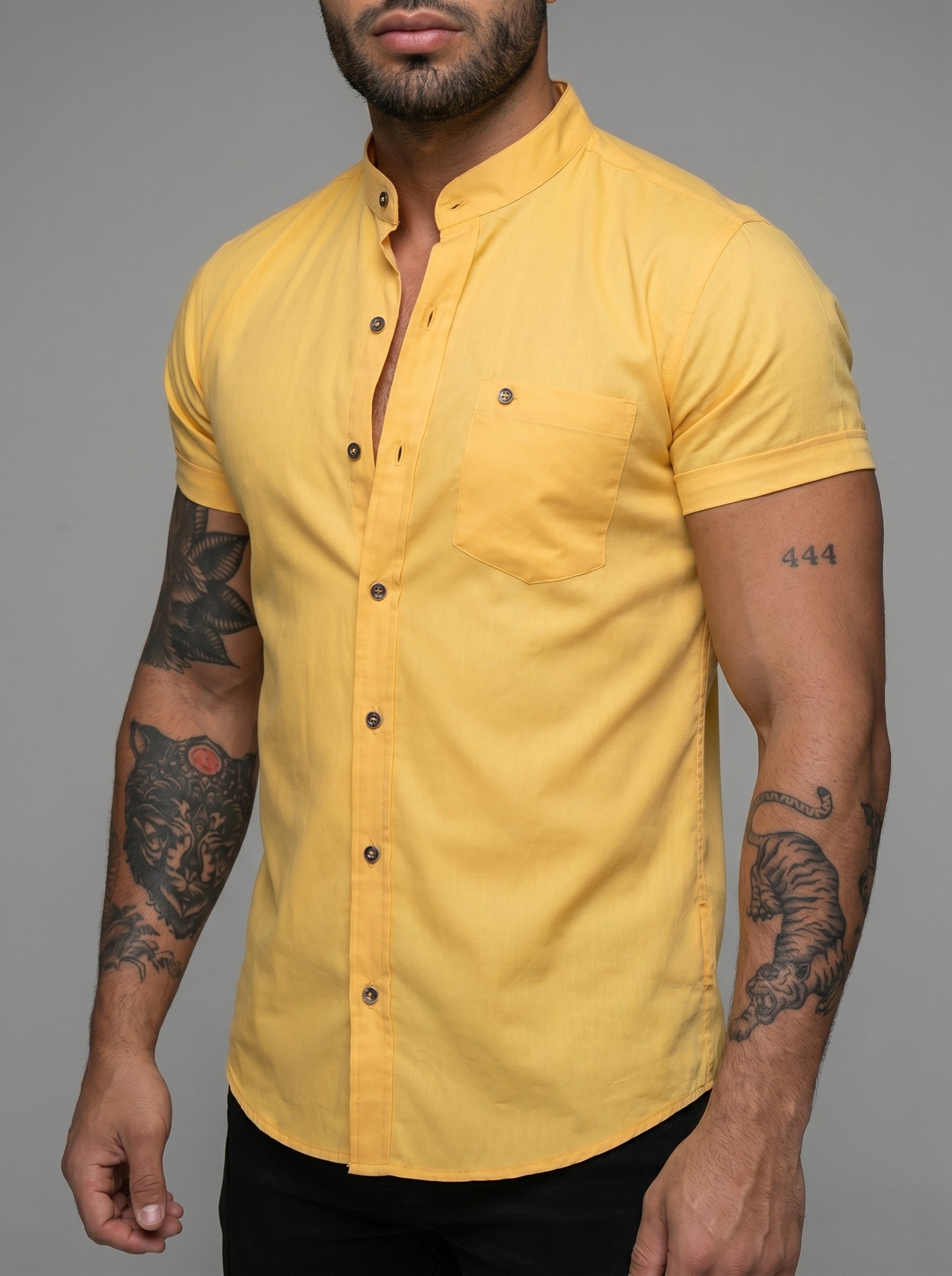 JEAN BLACK TOTAL BLACK - CAMISA GOLDEN ESSENTIAL