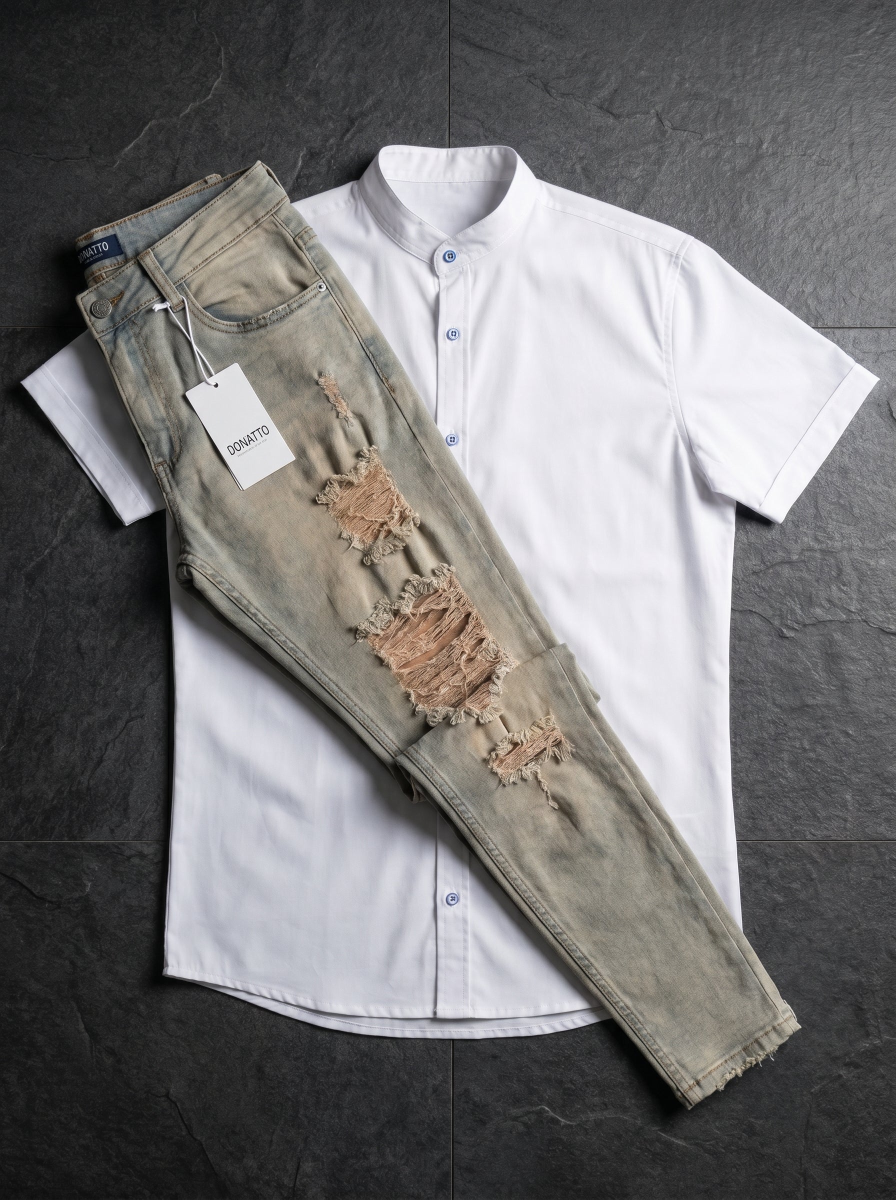 JEAN URBAN ICE - WHITE ESSENTIAL