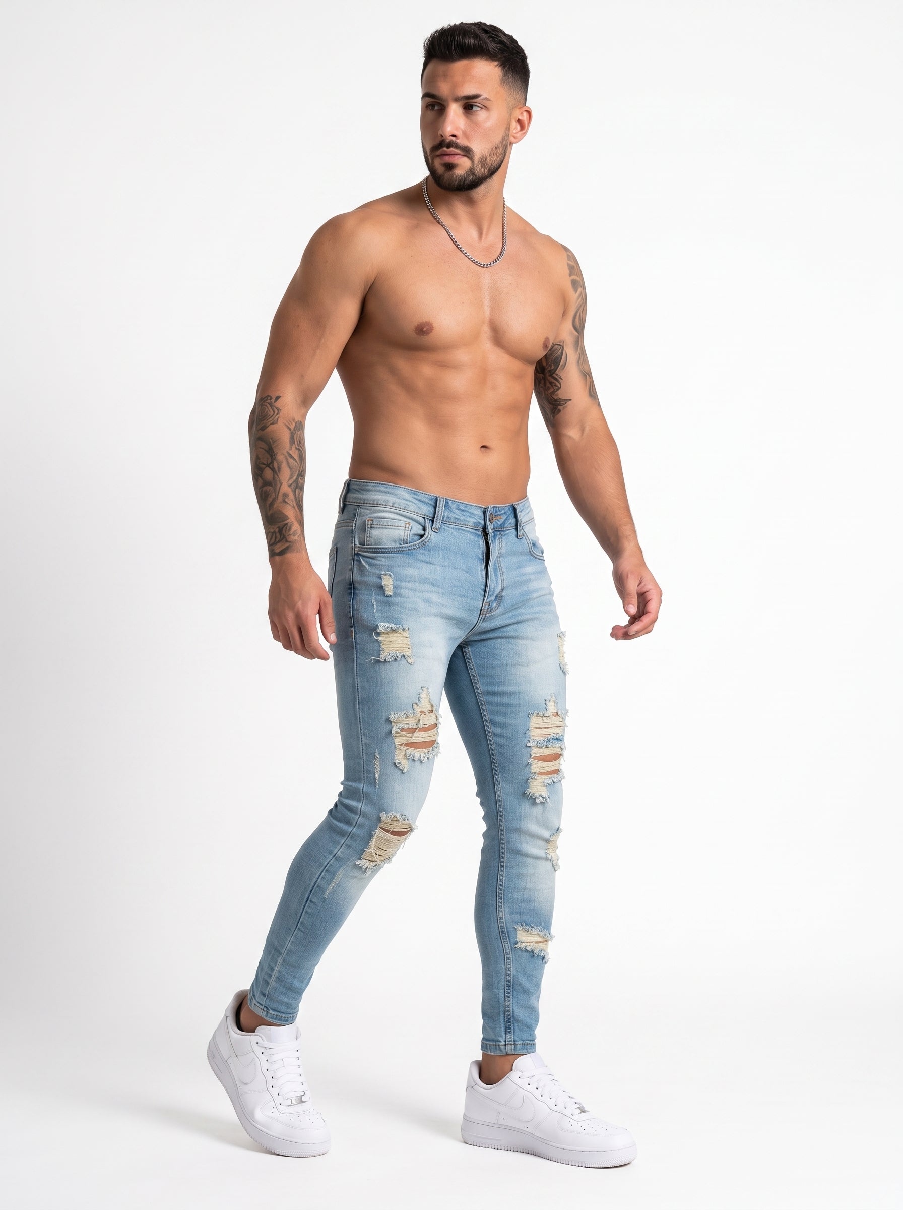 JEAN SKINNY - AZUL CLARO FROST