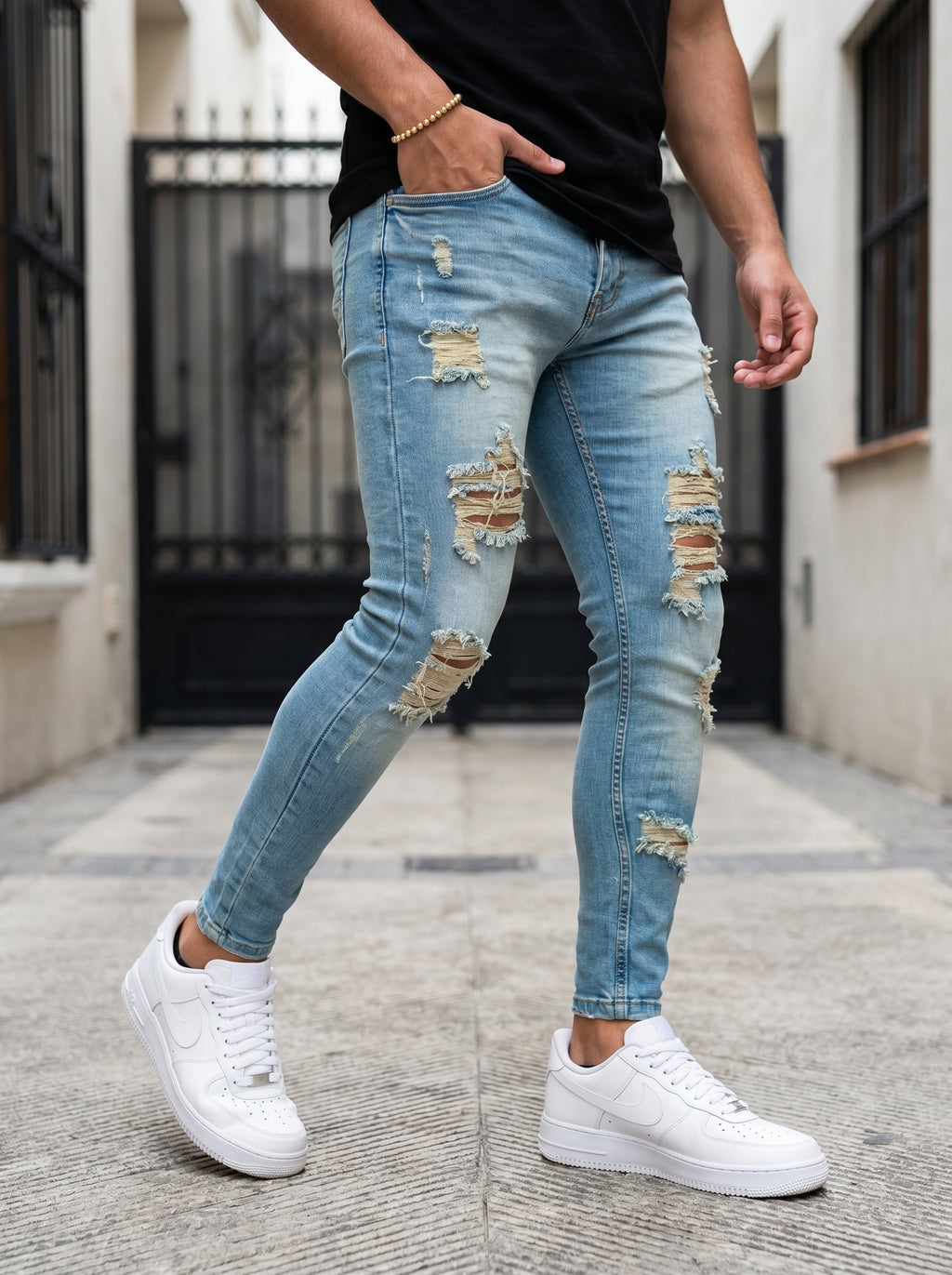 JEAN SKINNY - AZUL CLARO FROST