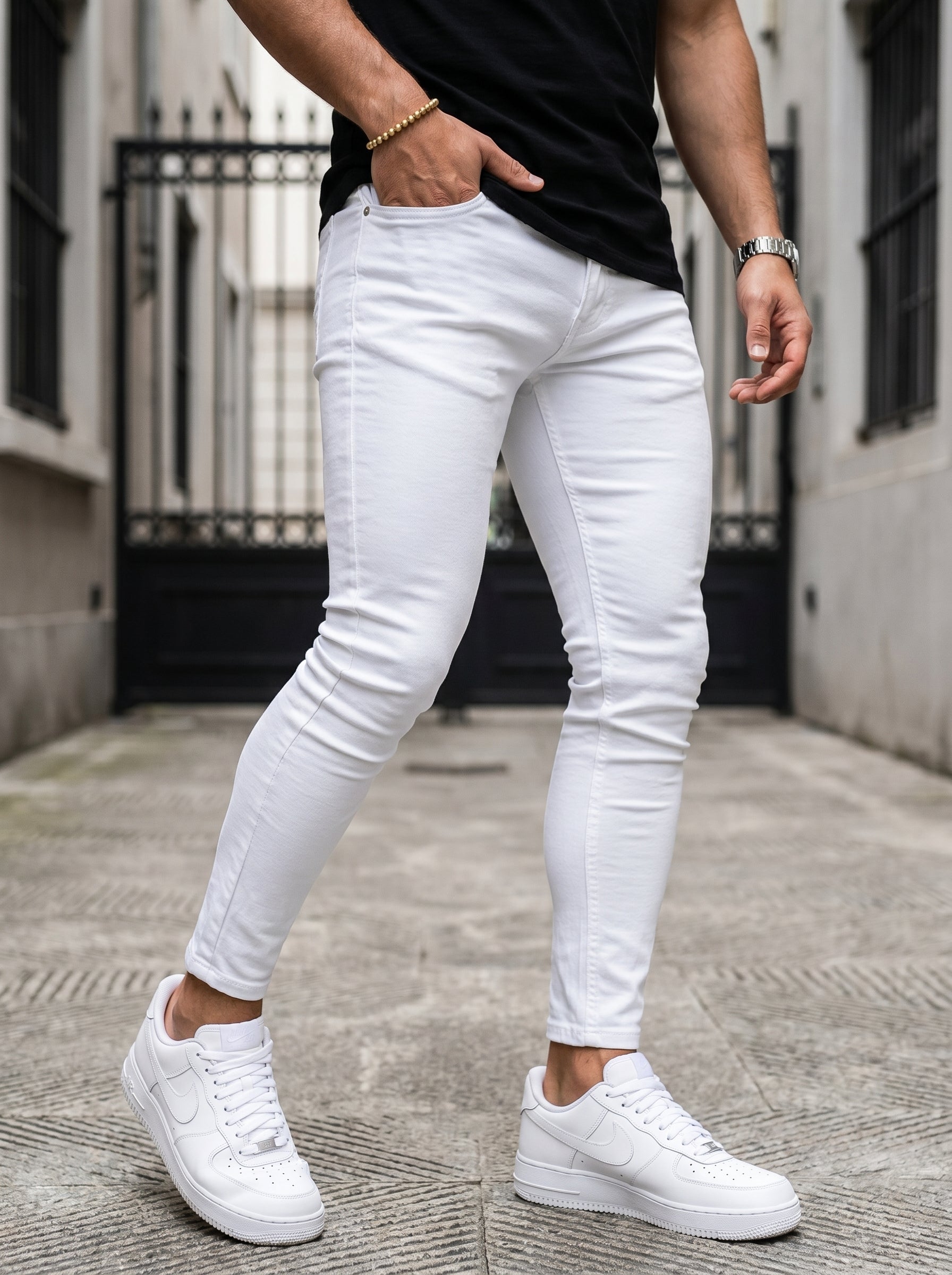 JEAN SKINNY - BLANCO LISO