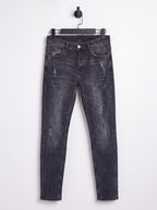 Jean Skinny Noir Grafito