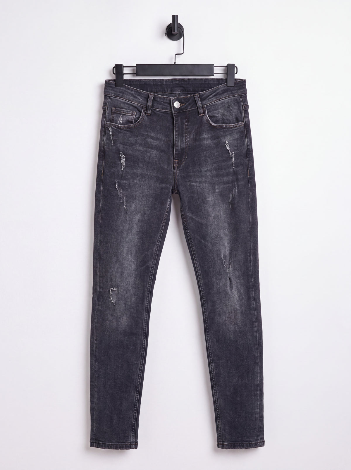 Jean Skinny Noir Grafito