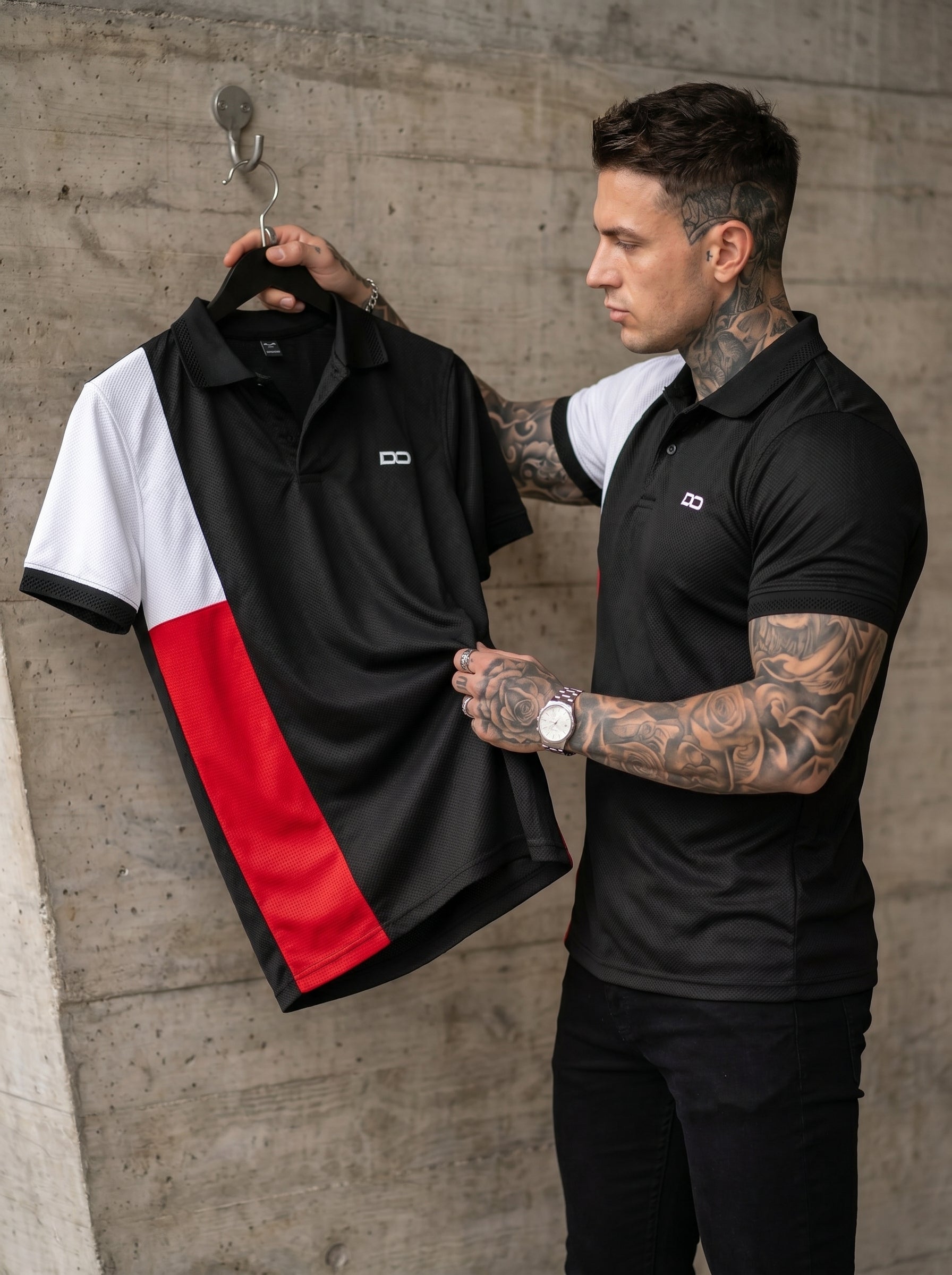 POLO DO – MONACO RACING - JEAN NEGRO LISO