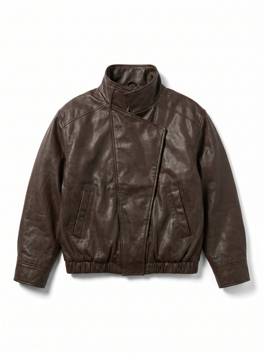 CHAQUETA CUERO TEX MONZA COGNAC