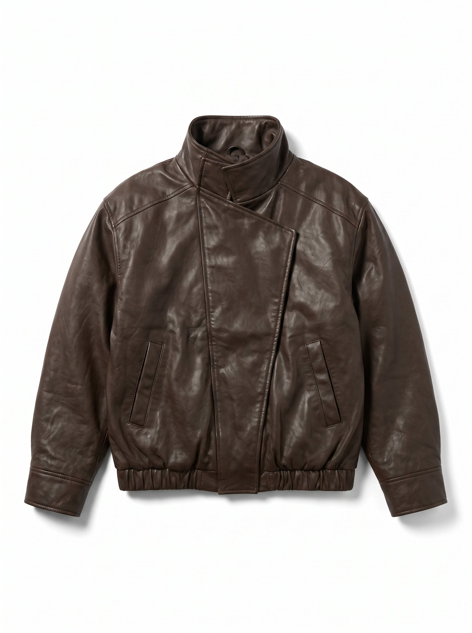 CHAQUETA CUERO TEX MONZA COGNAC