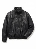 CHAQUETA CUERO TEX MONZA BLACK