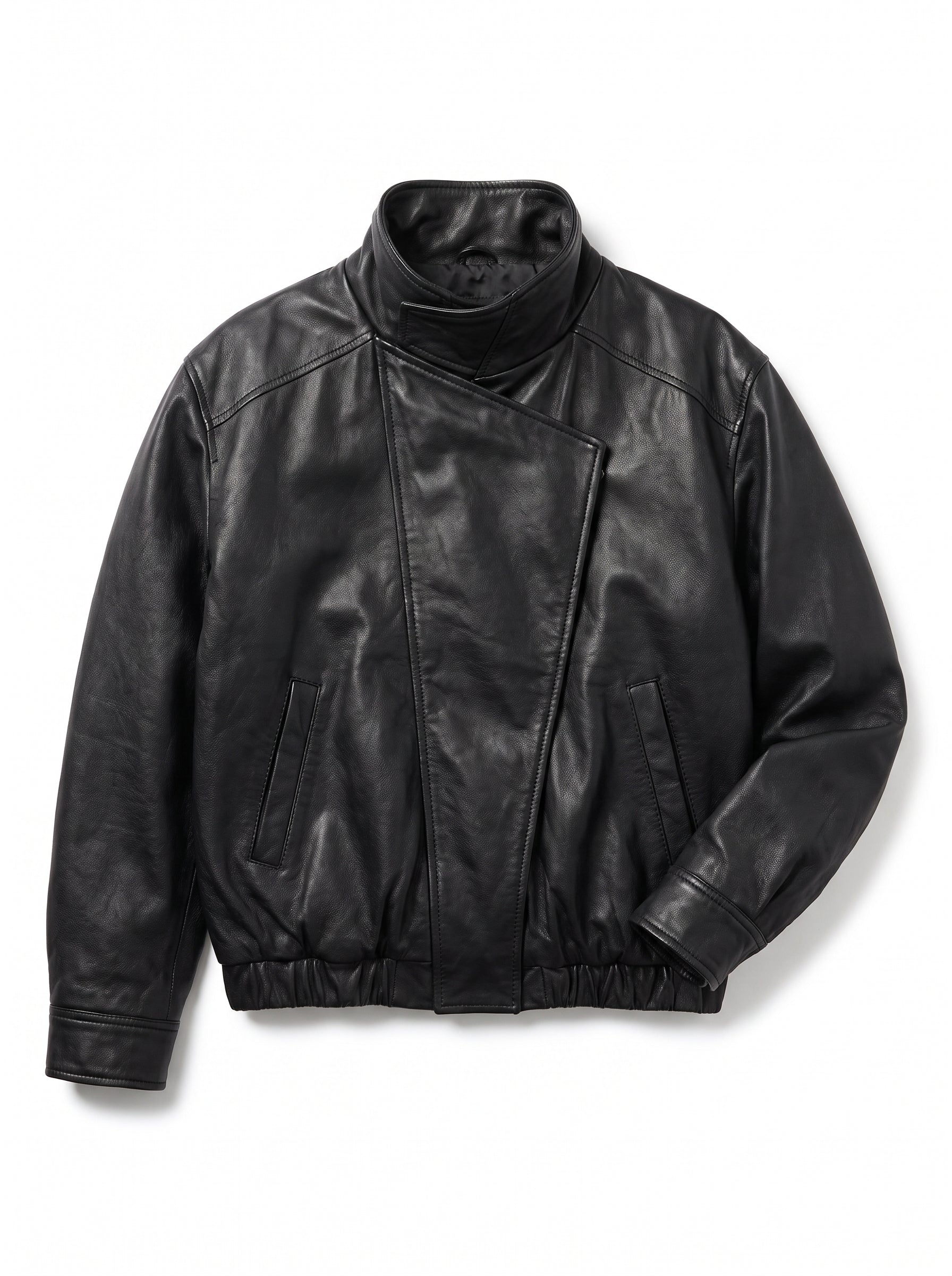 CHAQUETA CUERO TEX MONZA BLACK