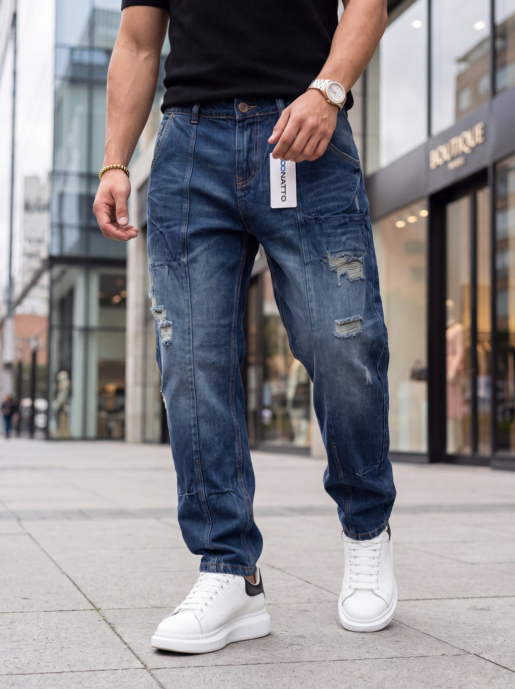 Jean Mom fit Vintage Denim
