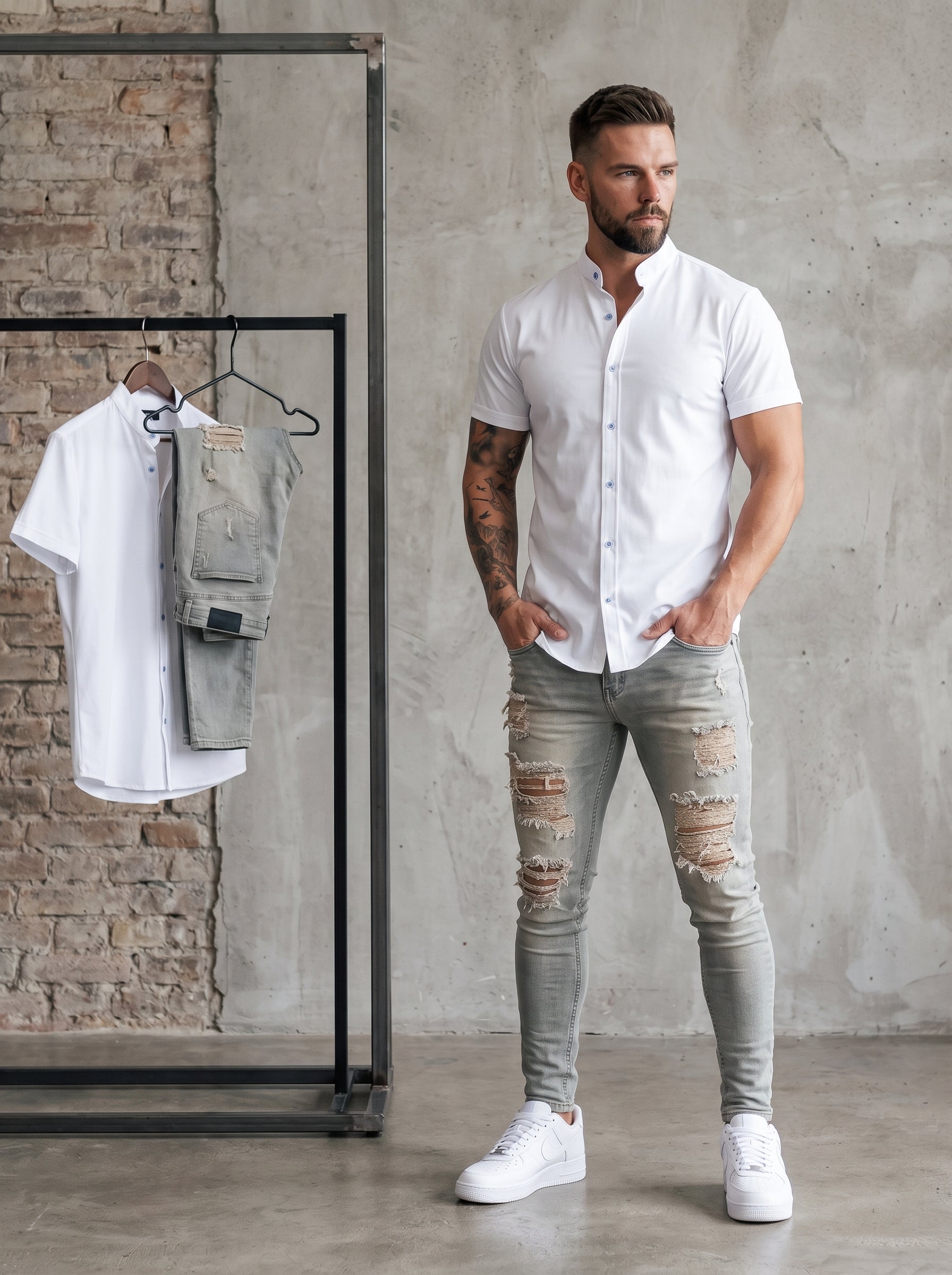 JEAN URBAN ICE - WHITE ESSENTIAL
