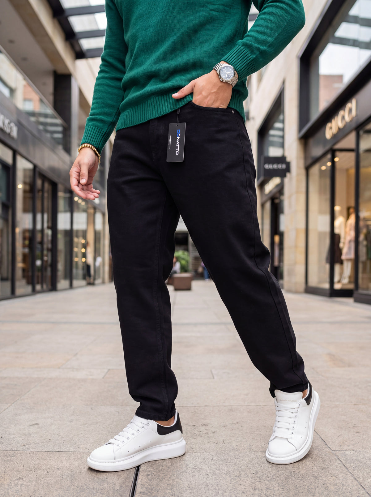 Jean Mon Fit Black