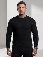 Buzo Tejido Rib Monaco – Negro